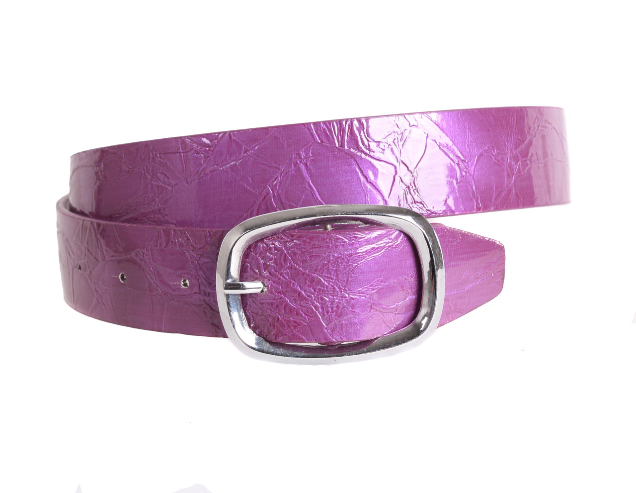 Жіночий ремінь зі штучної шкіри COL769-147 фіолетовий, фото 1