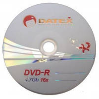 Диск DVD-R Datex 4.7GB 16x Bulk 100 /1/100шт.