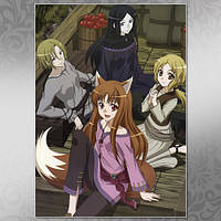 Плакат А3 Аниме Spice And Wolf 003