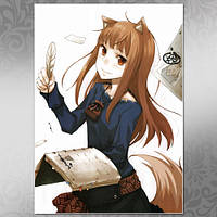 Плакат А3 Аниме Spice And Wolf 013