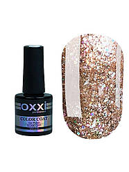 Гель-лак Oxxi Star Gel №009 (Світлий золотисто-коричневий, з блискітками та слюдою) 10 мл