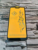 Захисне скло 6D для Xiaomi Mi A2 Lite / Redmi 6 Pro Full Glue Чорне