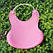 Слинявчик з кишенею «Baby Bib» (рожевий), фото 3