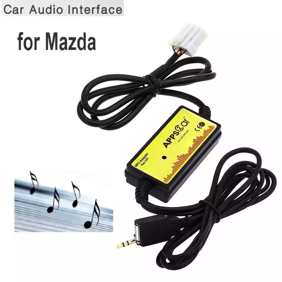 USB MP3 AUX адаптер для магнітоли Mazda емулятор СД-чейнджера Мазда