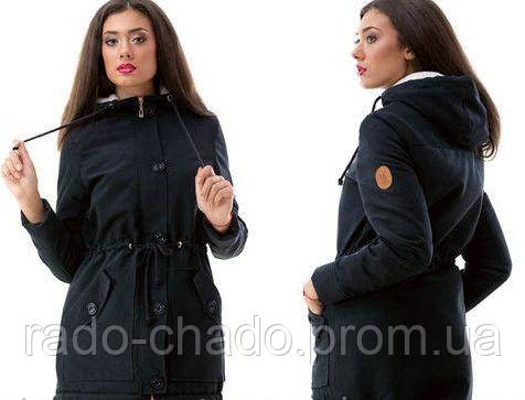 Акція! Єврозимна парка для підлітків різних кольорів/чорний