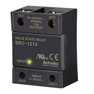  Однофазне твердотільне реле 4-30VDC, 24-240VAC