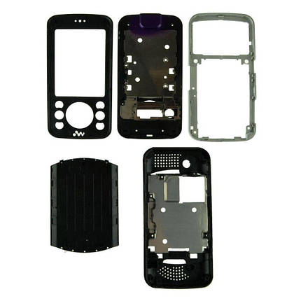 Корпус Sony Ericsson W395 чорний, фото 2