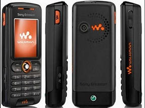 Корпус Sony Ericsson W200 чорний