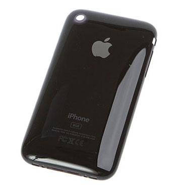 Задня кришка Apple iPhone 3G чорна, фото 2