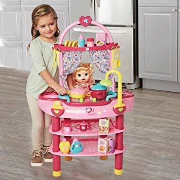 Baby Alive Інтерактивна кухня для ляльки пупса 3 в 1 Cook N Care 3 in 1 Set, фото 1