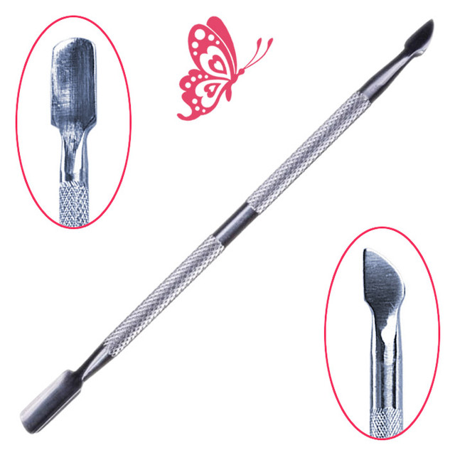 Купити Шабер Пушер Манікюрний Двосторонній Fashion для нігтів за оптовою ціною можна в нашому інтернет магазині косметики https://opt21.com з доставкою по всій Україні від Компанії 