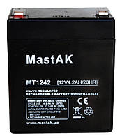 Аккумулятор 12V 4Ah Mastak (MT1240 / 6FM4)
