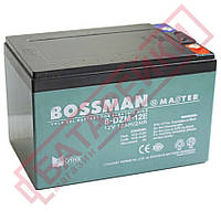 Аккумулятор 12V 12A Bossman-Profi ТЯГОВЫЙ (6-DZM-12E)