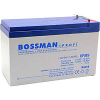 Аккумулятор 12V 9Ah Bossman-Profi (6FM9)