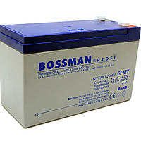 Аккумулятор 12V 7Ah Bossman Profi (6FM7)