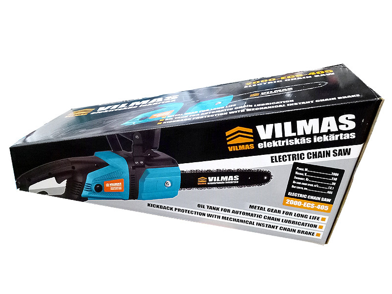 Пила ланцюгова електрична Vilmas 2000-ECS-405, фото 1