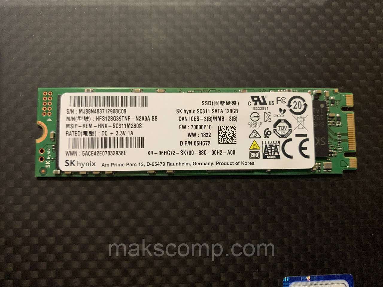 SSD Hynix SC311 128GB(HFS128G39TNF)