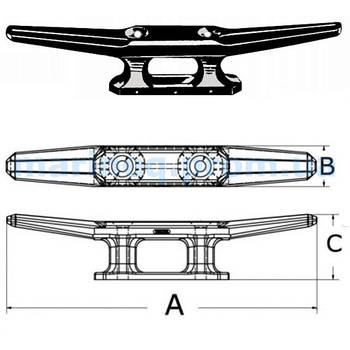 Качка, 175 мм, чорна