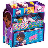 Органайзер для іграшок Delta Disney Doc McStuffins Multi-Bin Toy Organizer, фото 3
