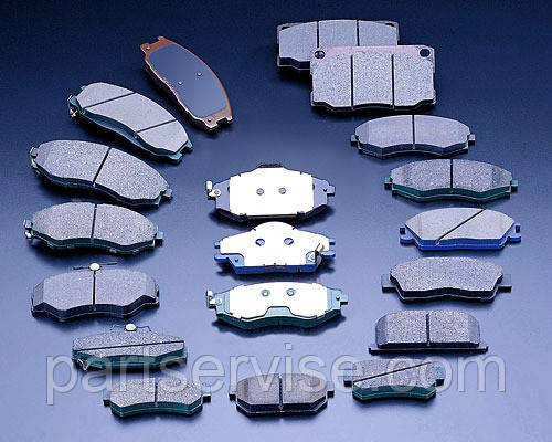 Гальмівні колодки передні або задні на BMW бмв e36 та інші моделі BMW бмв.