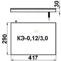 Конфорка КЕ 0,12/3,0, фото 2