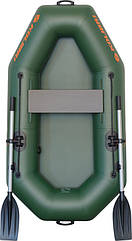 Надувна човен Колібрі K-190 Лайт одномісна ПВХ 10.9 кг для риболовлі та відпочинку з гермоотсіками