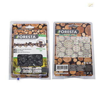 Ланцюг для бензопили Foresta 45 см, 3/8" (68 з)квадратний зуб