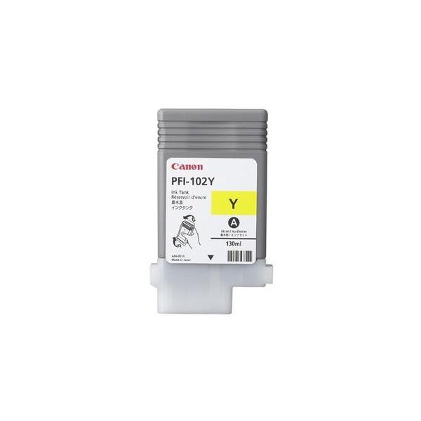 PFI-102Y, Yellow Картридж iPF605/iPF750, жовт. 130мл