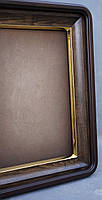 Кіот для ікони з округленими кутами з золоченим скосом, фото 5
