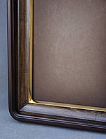 Кіот для ікони з округленими кутами з золоченим скосом, фото 8
