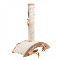 Karlie-Flamingo (Карлі-Фламінго) Seaweed Toy Ella ФЛАМІНГО ЕЛЛА когтеточка для кішок, сизалеві стовпчик, 52см