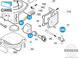 CAME 119RID167 замок розблокування KRONO в зборі запчастина для Krono-300 Krono-310, фото 5