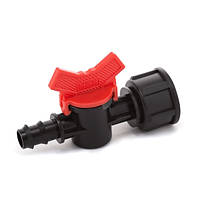 Кран кульовий Presto-PS з внутрішньою різзю 3/4 дюйма для трубки 16 мм 50 шт (BF-011634)