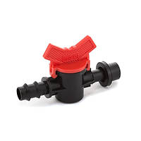 Кран стартовий з гумкою Presto-PS для трубки 16 мм 50 шт (OV-0416-R)