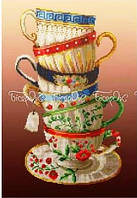 Схема на тканині для вишивки бісером Чаювання П-105 БісерОк