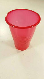 Одноразовий Стакан 180Kг Атем червоний (100 шт.)