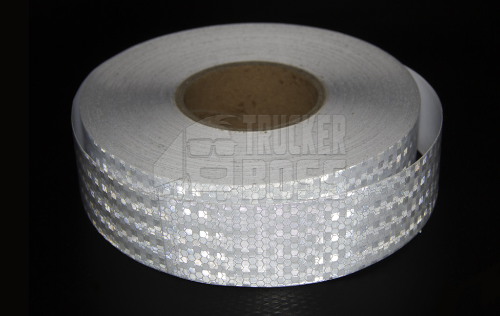 Лента Светоотражающая для Маркировки Кузова Белая 50м — Купить Недорого ...