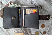 Шкіряний гаманець "Public", ручної роботи, натуральна шкіра, фото 1