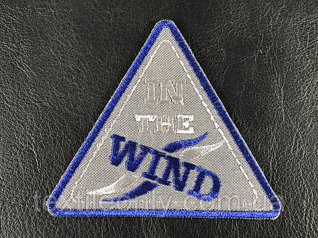 Нашивка In the wind колір 70х78 мм, фото 1