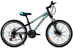 Cross Racer 24 Black-Blue-White