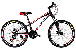 Cross Racer 24 Black-Red-White