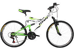 Titan Tornado 26" White-Black-Green