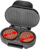 Апарат для приготування гамбургерів-гриль Clatronic HBM 3696