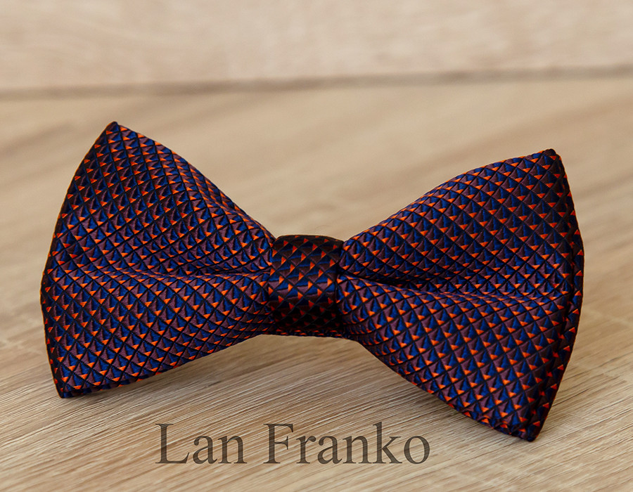 Чоловіча краватка-метелик з візерунком | LAN FRANKO