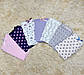 Набір жіночих трусиків, комплект із 7 штук, бавовна, Туреччина розмір L, сині, рожеві, бузкові, білі, бежеві, фото 2