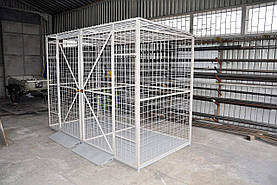 Кліть для зберігання балонів  2000х1200х2000 Kompred OL181