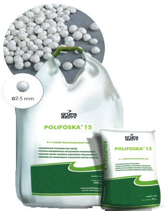 Поліфоска 15 Polifoska 15 NPK (MgS) 15:15:15 (2-12), фото 2