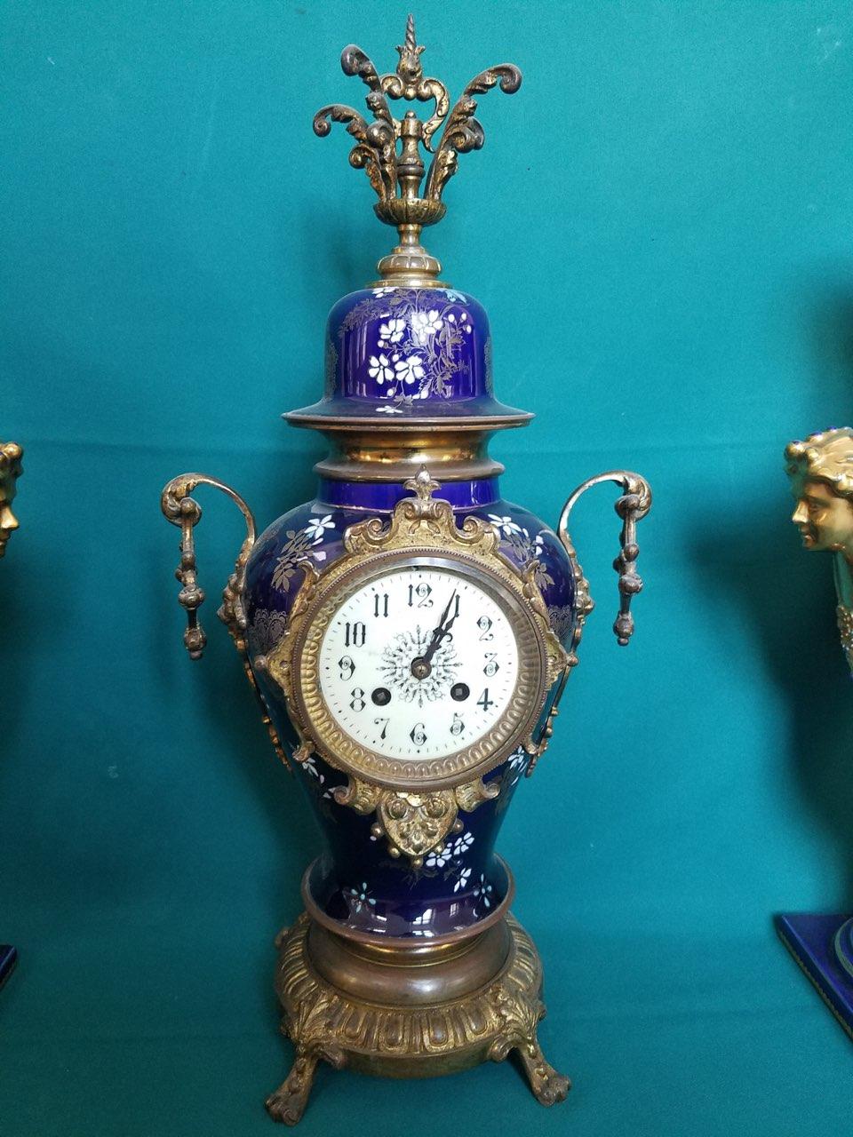 Годинник кабінетні Лімож Франція 1-я підлога.ХХ століття