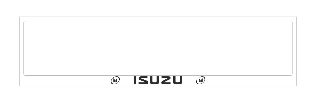 Номерна рамка для авто Isuzu