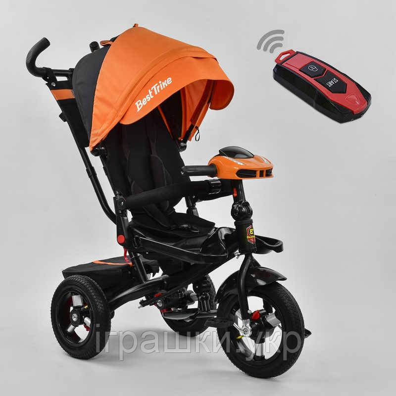 Триколісний дитячий велосипед Best Trike 6088F-3020 з надувними колесами, фото 1